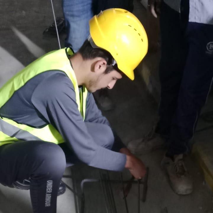 Skilled manpower team deployed at an international facility